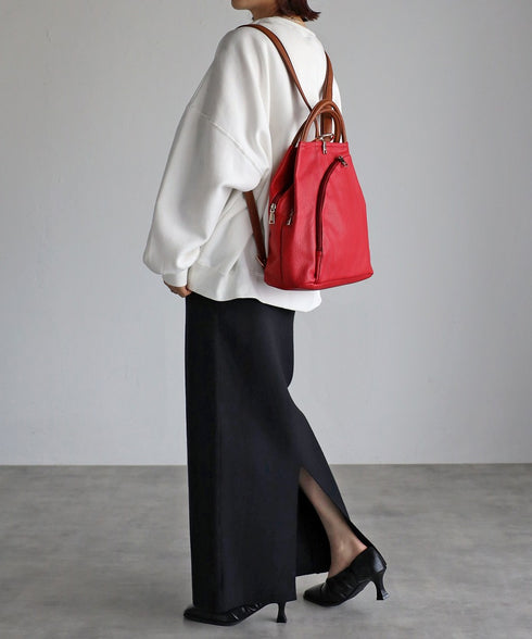 【guscio人気・ショップチャンネルOA商品】3WAYリュックサック 12-0406